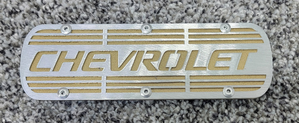 Chevrolet Racing Valve Cover Collection - Magnet And Diecast Display