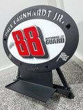 Dale Earnhardt Jr. #88 Oval 3D Premier Metal Diecast Display