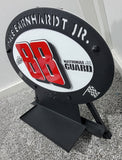 Dale Earnhardt Jr. #88 Oval 3D Premier Metal Diecast Display