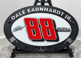 Dale Earnhardt Jr. #88 Oval 3D Premier Metal Diecast Display