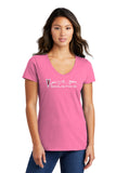 Pontiac Solstice ladies short sleeve V-neck Gildan T-shirt