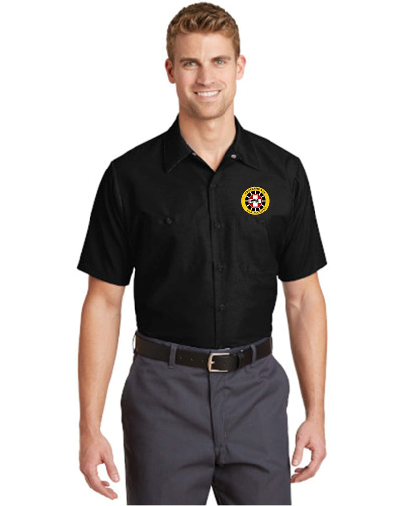 PROFESSIONAL CAR SOCIETY RED KAP MECHANICS SHIRT