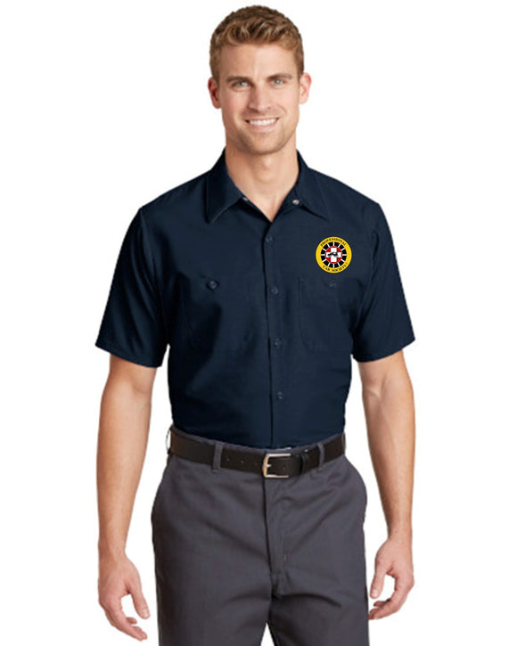 PROFESSIONAL CAR SOCIETY RED KAP MECHANICS SHIRT