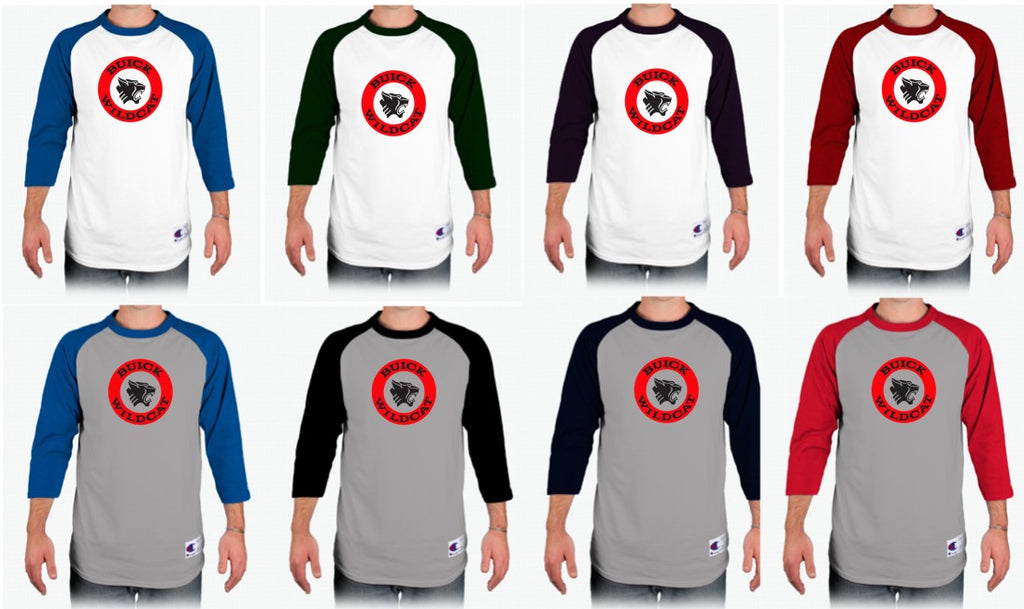 Buick Wildcat Raglan T-Shirt