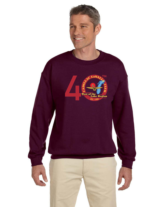 CLC West of the Lake 40th anniversary Chapter Sweatshirt (PRINTED)