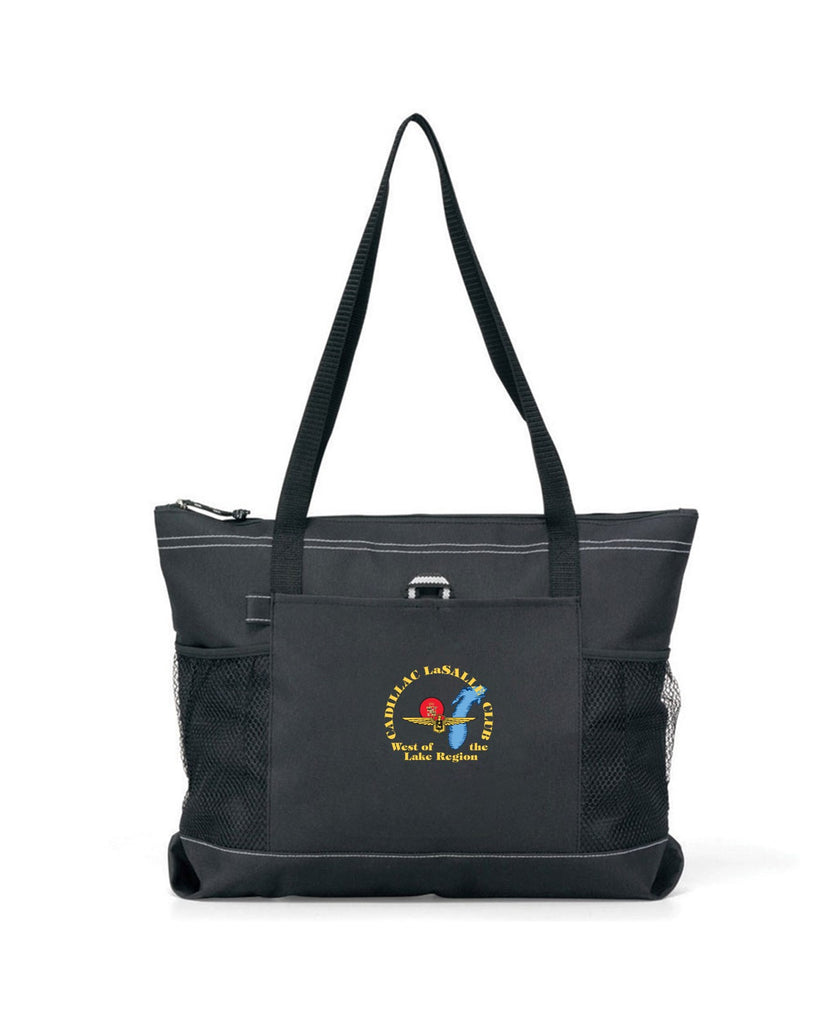 CLC West of the Lake Region Nylon Denier durable zippered tote