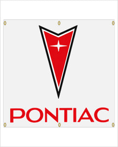 1960's & 1970's Pontiac Garage Banner