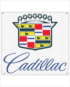 1980s Cadillac Garage Banner