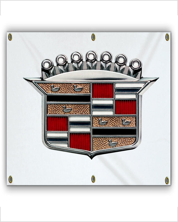 1960's Cadillac Crest Banner