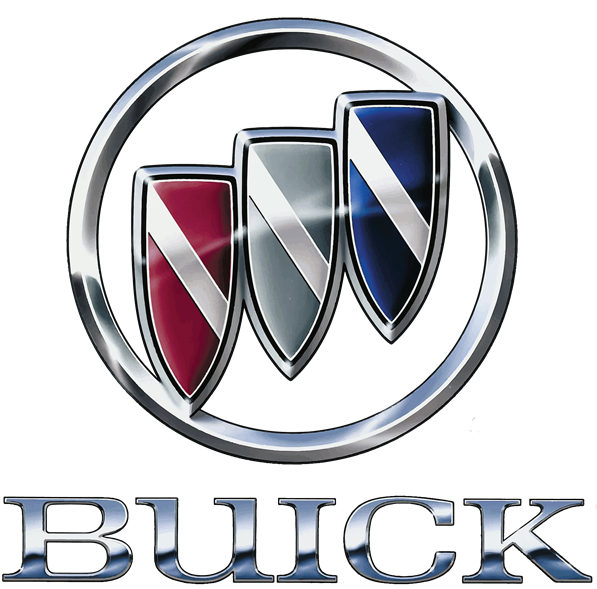 Buick Shield Ladies Short sleeve V-neck Gildan T-shirt