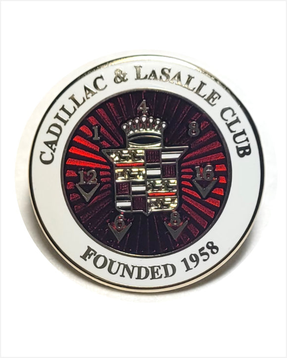 CLC Cadillac & LaSalle Club Lapel Pin (1.0