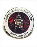CLC Cadillac & LaSalle Club Lapel Pin (1.0" dia)