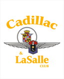 CLC Cadillac & LaSalle CLub Soft Shell Lightweight jacket (FULL BACK EMBROIDERY and left chest Alternate new CLC design)