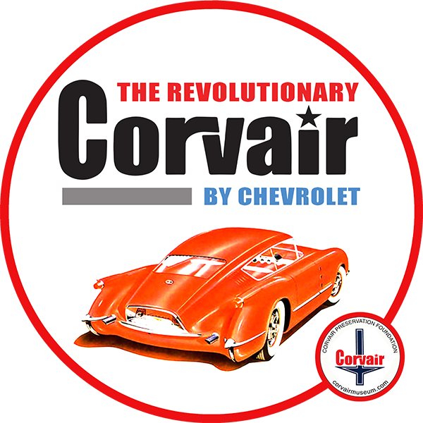 CORVAIR PRESERVATION FOUNDATION CPF Revolution 1954 Motorama Red T-shirt