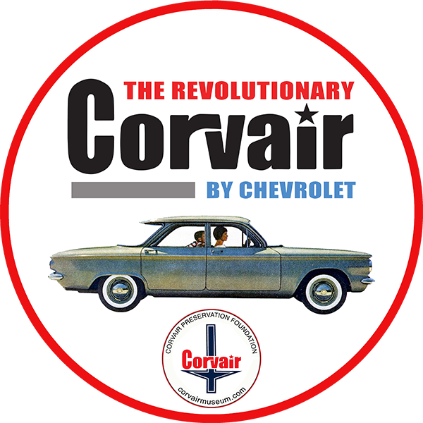 CORVAIR PRESERVATION FOUNDATION CPF Revolution Cascade Green Sedan T-shirt