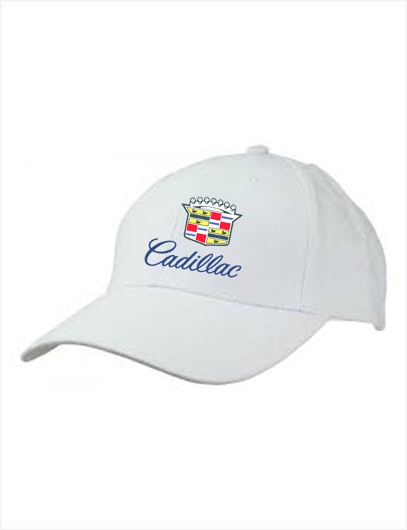 Official GM Cadillac Logo Strapback Hat / Cap Black G… - Gem