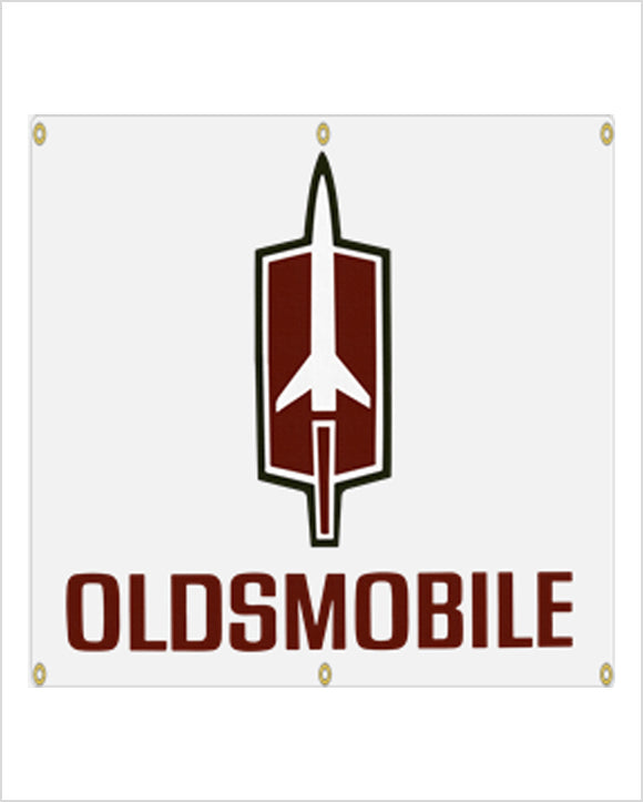 1960's Oldsmobile Rocket Garage Banner