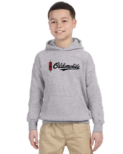 Oldsmobile Script kids youth hoodie
