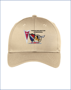 POCI NEW logo Pontiac Oakland Club International Hat