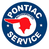 Pontiac Service Red Kap Short Sleeve Two-Tone Mechanic Shirt