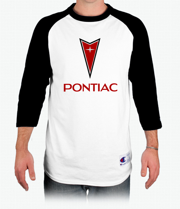 Pontiac 70's Raglan Baseball T-Shirt
