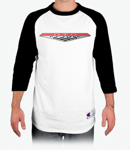Pontiac GTO 6.5 Litre Raglan Baseball T-Shirt