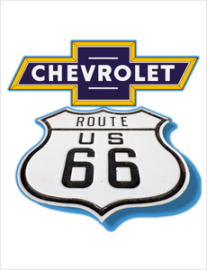 Chevrolet 1950's Bowtie ROUTE 66 T-shirt