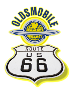 Oldsmobile Globe ROUTE 66 T-Shirt
