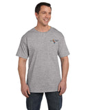 CLC Valley Forge POCKET T-Shirt (EMBROIDERED LOGO above pocket)