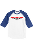 Pontiac GTO 6.5 Litre Raglan Baseball T-Shirt