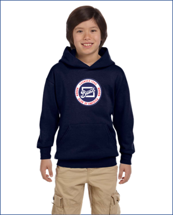 BCA Buick Club of America kids youth hoodie
