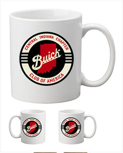 BCA Buick Club of Indiana coffee mug