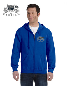Body By Fisher Embroidered Full Zip Hoodie