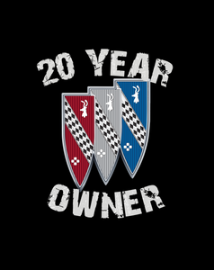 Buick Owner 20 Anniversary T-Shirt