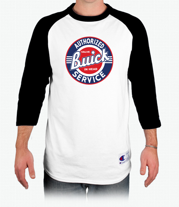 Buick Service Raglan Baseball T-Shirt