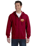 Cadillac mid-50's Embroidered Full Zip Hoodie