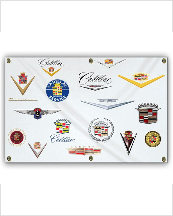 Cadillac Through the Years Cadillac Badges Banner