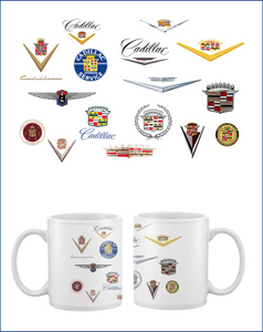 CLC Cadillac Through the years Coffee mug
