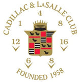 Cadillac & LaSalle Club Denim shirt- Mens and Ladies (NO background on logo)