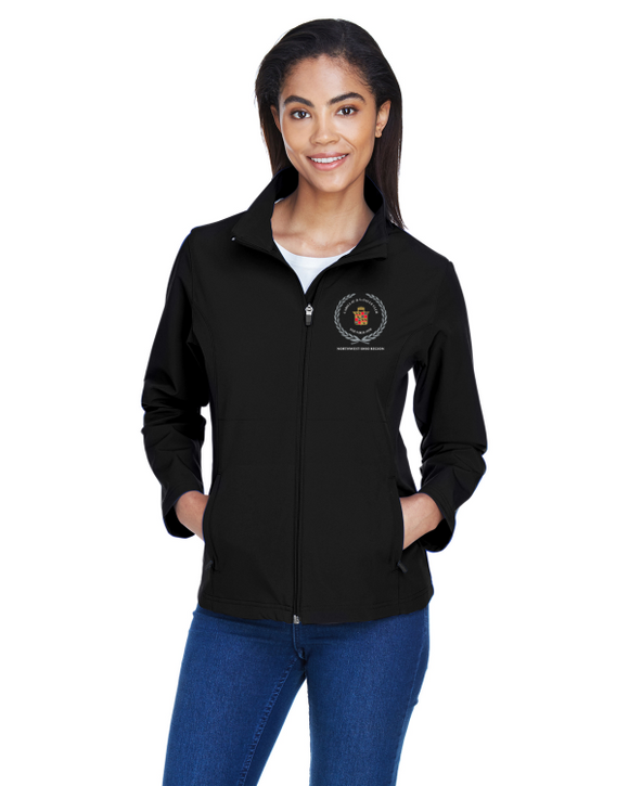 Ladies black softshell jacket deals