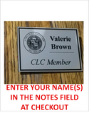 Cadillac & LaSalle Club personalized name badge