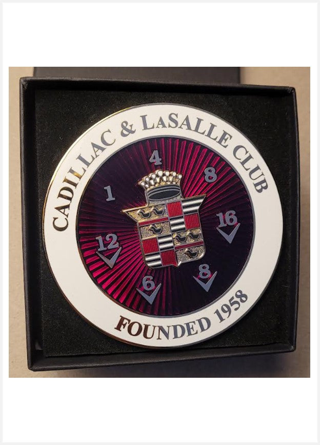 CLC Cadillac & LaSalle Club Grille Badge (USA shipping only)
