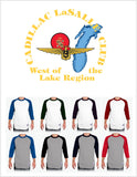 CLC West of the Lake Region Raglan Baseball T-Shirt