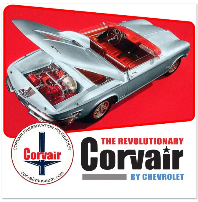 CORVAIR PRESERVATION FOUNDATION CPF Revolution Silver Concept T-shirt