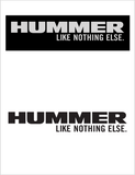 HUMMER "Like Nothing Else" Soft Shell Lightweight jacket (WITH FULL BACK EMBROIDERY)