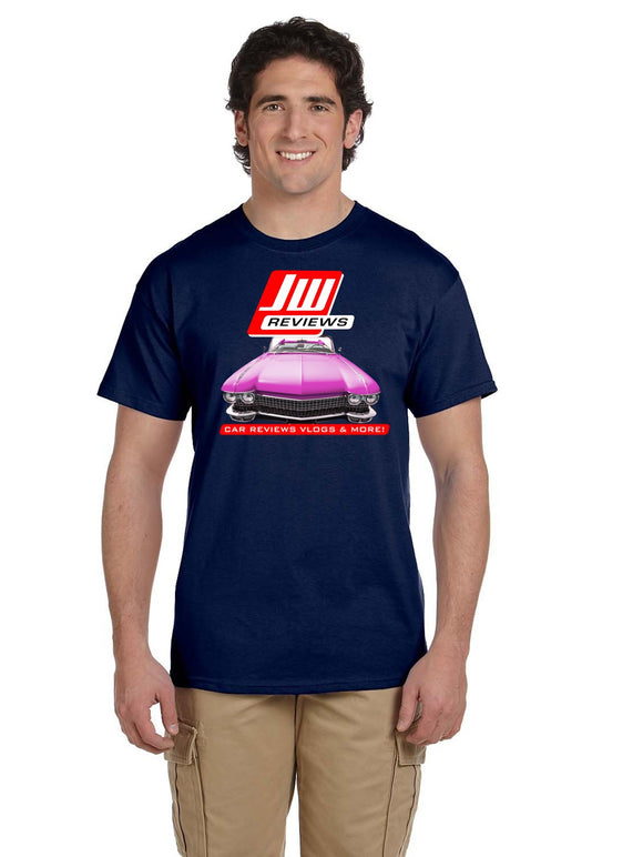 JW CAR REVIEWS Cadillac T-shirt