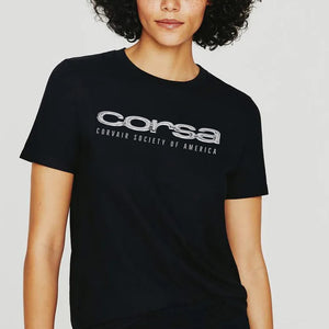 Corvair CORSA Club Letters LADIES T-shirt