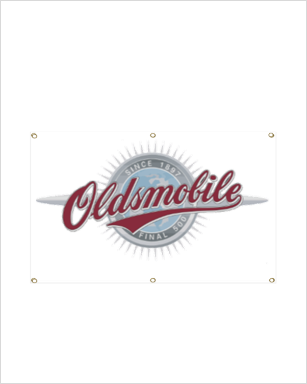 Oldsmobile FInal 500 Garage Banner