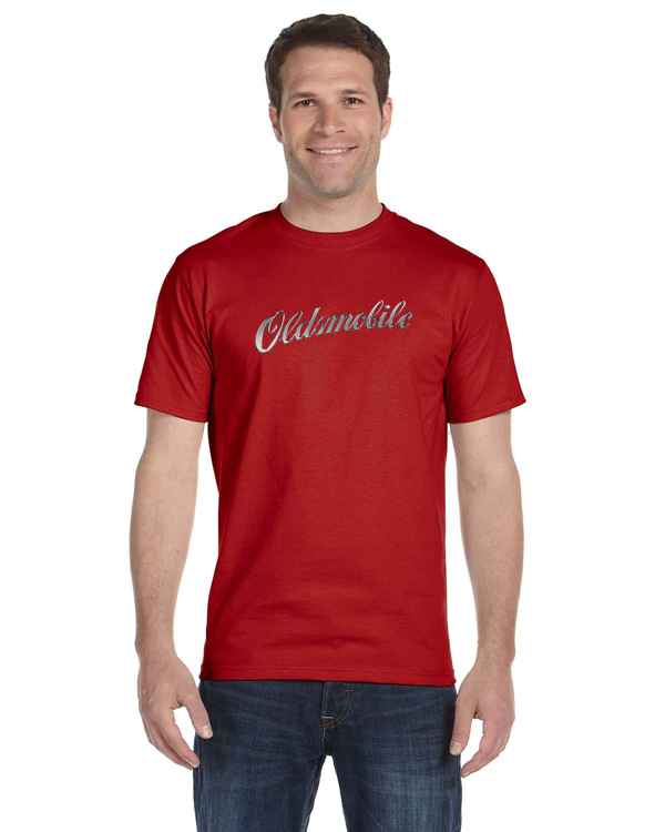 Oldsmobile Chrome Script T-Shirt