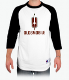 Oldsmobile Rocket Raglan Baseball T-Shirt